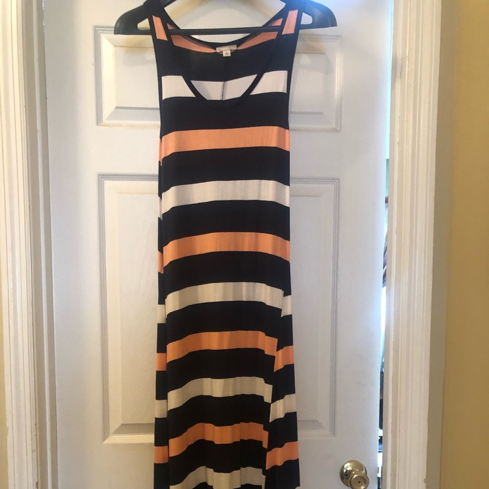 GAP striped Maxi Dress